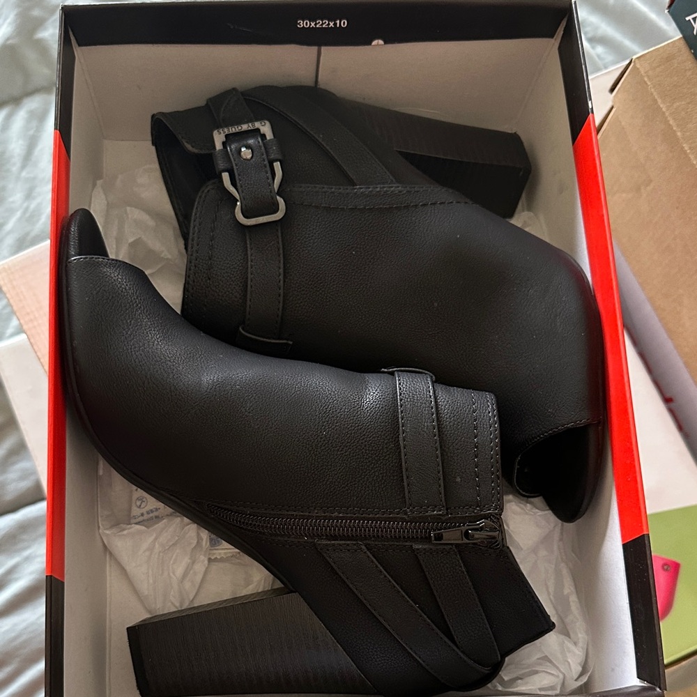 Guess Black Ankle Boots